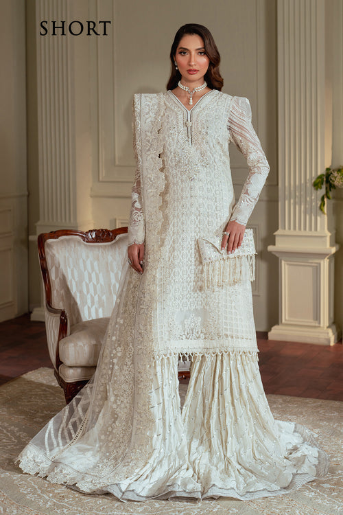 Baroque Chantelle Embroidered Chiffon Unstitched 3Pc Suit EC-02