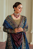 Baroque Chantelle Embroidered Chiffon Unstitched 3Pc Suit EC-03