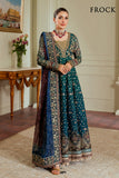 Baroque Chantelle Embroidered Chiffon Unstitched 3Pc Suit EC-03