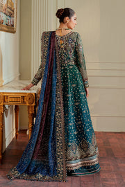 Baroque Chantelle Embroidered Chiffon Unstitched 3Pc Suit EC-03