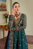 Baroque Chantelle Embroidered Chiffon Unstitched 3Pc Suit EC-03