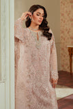 Baroque Chantelle Embroidered Organza Unstitched 3Pc Suit EC-04