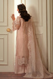 Baroque Chantelle Embroidered Organza Unstitched 3Pc Suit EC-04