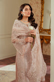 Baroque Chantelle Embroidered Organza Unstitched 3Pc Suit EC-04