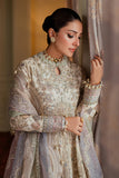 Baroque Chantelle Embroidered Net Unstitched 3Pc Suit EC-06