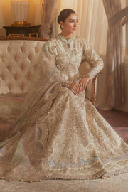 Baroque Chantelle Embroidered Net Unstitched 3Pc Suit EC-06