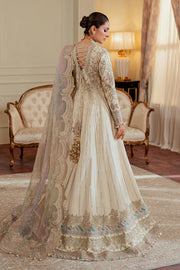 Baroque Chantelle Embroidered Net Unstitched 3Pc Suit EC-06