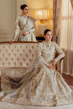 Baroque Chantelle Embroidered Net Unstitched 3Pc Suit EC-06