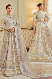 Baroque Chantelle Embroidered Net Unstitched 3Pc Suit EC-06