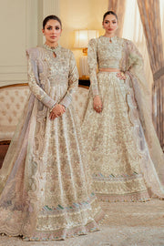 Baroque Chantelle Embroidered Net Unstitched 3Pc Suit EC-06