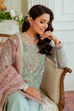 Baroque Chantelle Embroidered Zari Net Unstitched 3Pc Suit EC-08