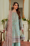 Baroque Chantelle Embroidered Zari Net Unstitched 3Pc Suit EC-08