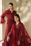Baroque Chantelle Embroidered Net Unstitched 3Pc Suit CH14-01