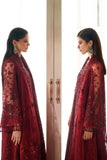Baroque Chantelle Embroidered Net Unstitched 3Pc Suit CH14-01