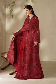 Baroque Chantelle Embroidered Net Unstitched 3Pc Suit CH14-01