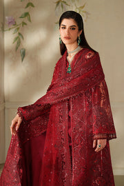 Baroque Chantelle Embroidered Net Unstitched 3Pc Suit CH14-01