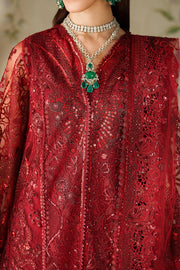 Baroque Chantelle Embroidered Net Unstitched 3Pc Suit CH14-01