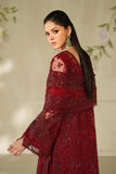 Baroque Chantelle Embroidered Net Unstitched 3Pc Suit CH14-01