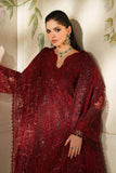 Baroque Chantelle Embroidered Net Unstitched 3Pc Suit CH14-01