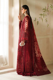 Baroque Chantelle Embroidered Net Unstitched 3Pc Suit CH14-01