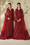 Baroque Chantelle Embroidered Net Unstitched 3Pc Suit CH14-01