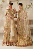 Baroque Chantelle Embroidered Net Unstitched 3Pc Suit CH14-02