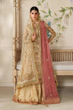 Baroque Chantelle Embroidered Net Unstitched 3Pc Suit CH14-02