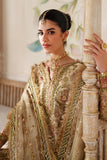 Baroque Chantelle Embroidered Net Unstitched 3Pc Suit CH14-02