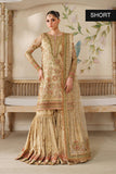 Baroque Chantelle Embroidered Net Unstitched 3Pc Suit CH14-02
