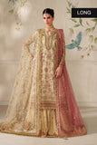 Baroque Chantelle Embroidered Net Unstitched 3Pc Suit CH14-02