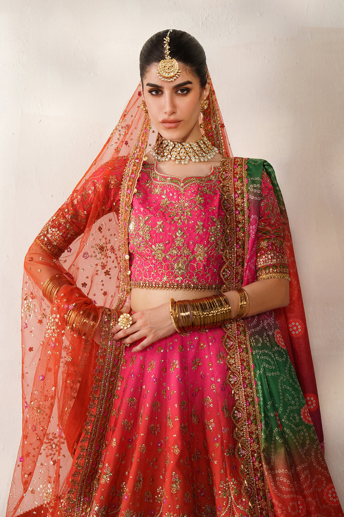 Baroque Chantelle Embroidered Raw Silk Unstitched 3Pc Suit CH14-03