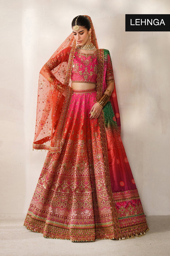 Baroque Chantelle Embroidered Raw Silk Unstitched 3Pc Suit CH14-03