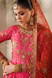 Baroque Chantelle Embroidered Raw Silk Unstitched 3Pc Suit CH14-03