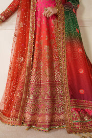 Baroque Chantelle Embroidered Raw Silk Unstitched 3Pc Suit CH14-03