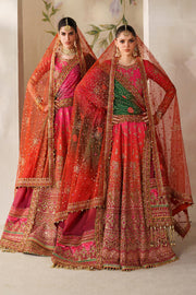 Baroque Chantelle Embroidered Raw Silk Unstitched 3Pc Suit CH14-03