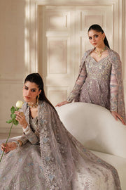Baroque Chantelle Embroidered Net Unstitched 3Pc Suit CH14-04