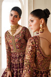 Baroque Chantelle Embroidered Chiffon Unstitched 3Pc Suit CH14-05