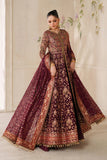 Baroque Chantelle Embroidered Chiffon Unstitched 3Pc Suit CH14-05