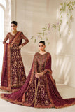Baroque Chantelle Embroidered Chiffon Unstitched 3Pc Suit CH14-05