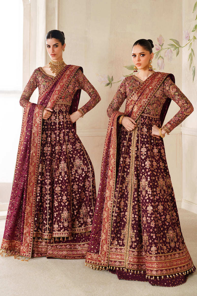 Baroque Chantelle Embroidered Chiffon Unstitched 3Pc Suit CH14-05