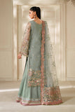 Baroque Chantelle Embroidered Net Unstitched 3Pc Suit CH14-06