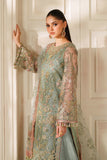 Baroque Chantelle Embroidered Net Unstitched 3Pc Suit CH14-06