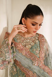 Baroque Chantelle Embroidered Net Unstitched 3Pc Suit CH14-06