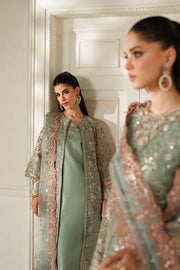 Baroque Chantelle Embroidered Net Unstitched 3Pc Suit CH14-06
