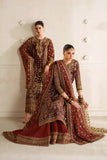 Baroque Chantelle Embroidered Chiffon Unstitched 3Pc Suit CH14-07