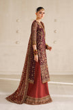 Baroque Chantelle Embroidered Chiffon Unstitched 3Pc Suit CH14-07