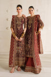 Baroque Chantelle Embroidered Chiffon Unstitched 3Pc Suit CH14-07
