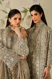 Baroque Chantelle Embroidered Chiffon Unstitched 3Pc Suit CH14-08