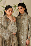 Baroque Chantelle Embroidered Chiffon Unstitched 3Pc Suit CH14-08