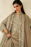 Baroque Chantelle Embroidered Chiffon Unstitched 3Pc Suit CH14-08